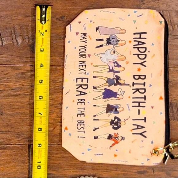 🎄 Christmas Sale 🎄 New! SWIFTIE Makeup Bag Merch with Lanyard Pearl Strap - Picture 7 of 10